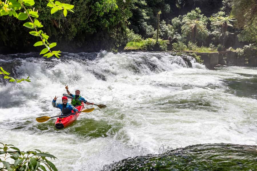 Epic Tandem Kayak Tour down the Kaituna River Waterfalls - Key points to know before you book
