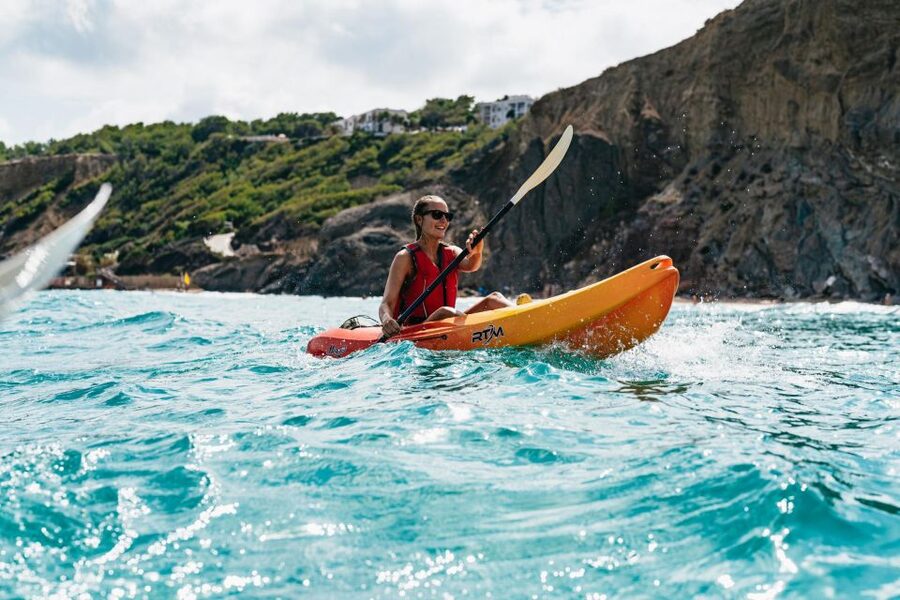 Es Figueral: Guided Kayaking and Snorkeling Tour - A proper break at Pou des Lleó