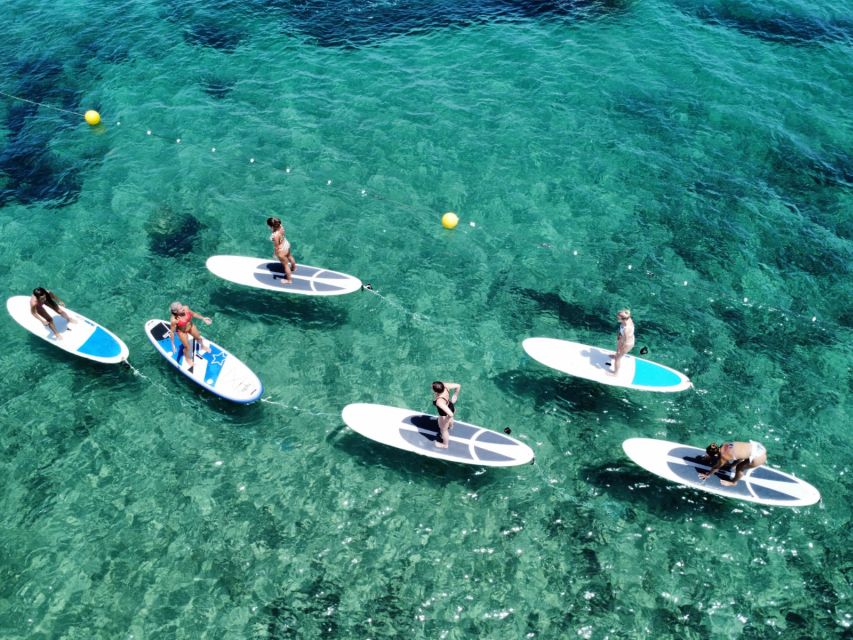 Es Figueral: Standup Paddleboarding Adventure - The sea-only beach at s’Illot de s’Or
