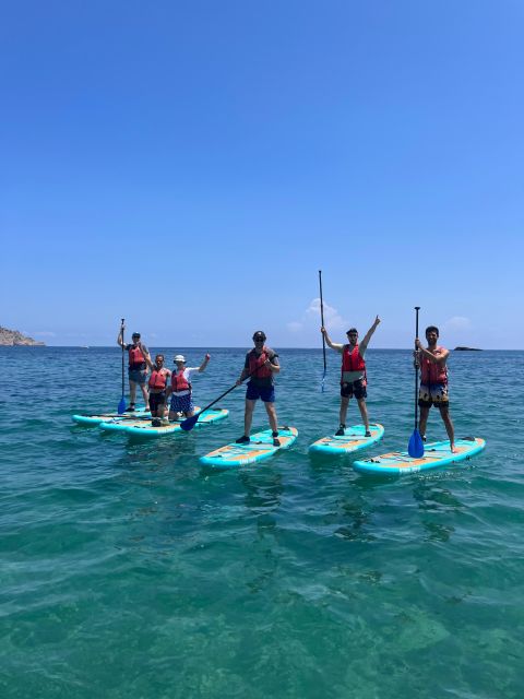 Es Figueral: Standup Paddleboarding Adventure - Ses Mayoles, caves, and a snorkel break