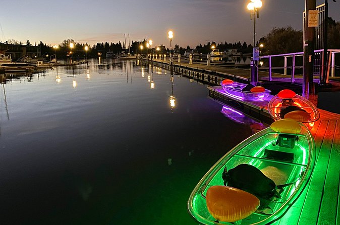 Evening LED Glow Clear Kayak Tour in Lake Tahoe - Weather, cancellations, and practical planning