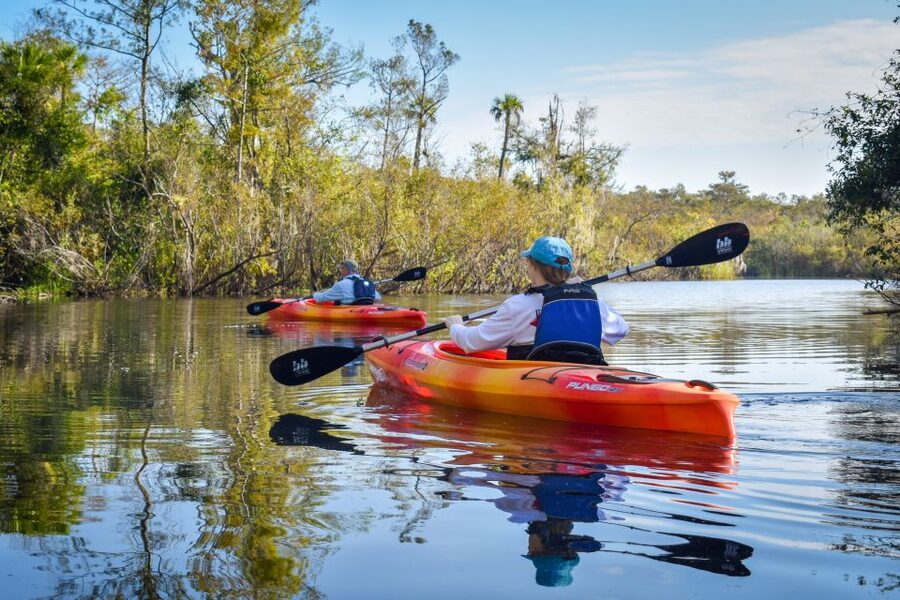 Everglades City: Guided Kayaking Tour of the Wetlands - The ride to the launch point