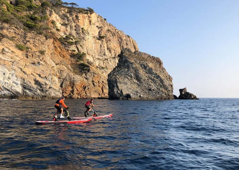 Exclusive sup bike excursion in Cala Ferrera - The final 30 minutes back to Cala Ferrera