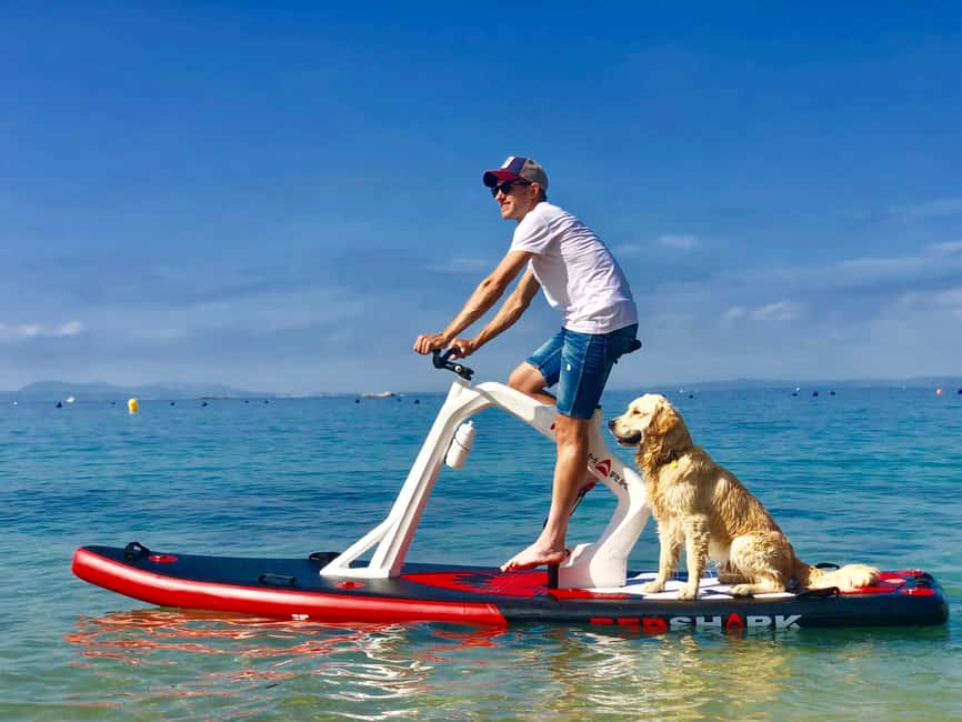 Exclusive sup bike excursion in Cala Ferrera - Pairing the ride with Cala d’Or