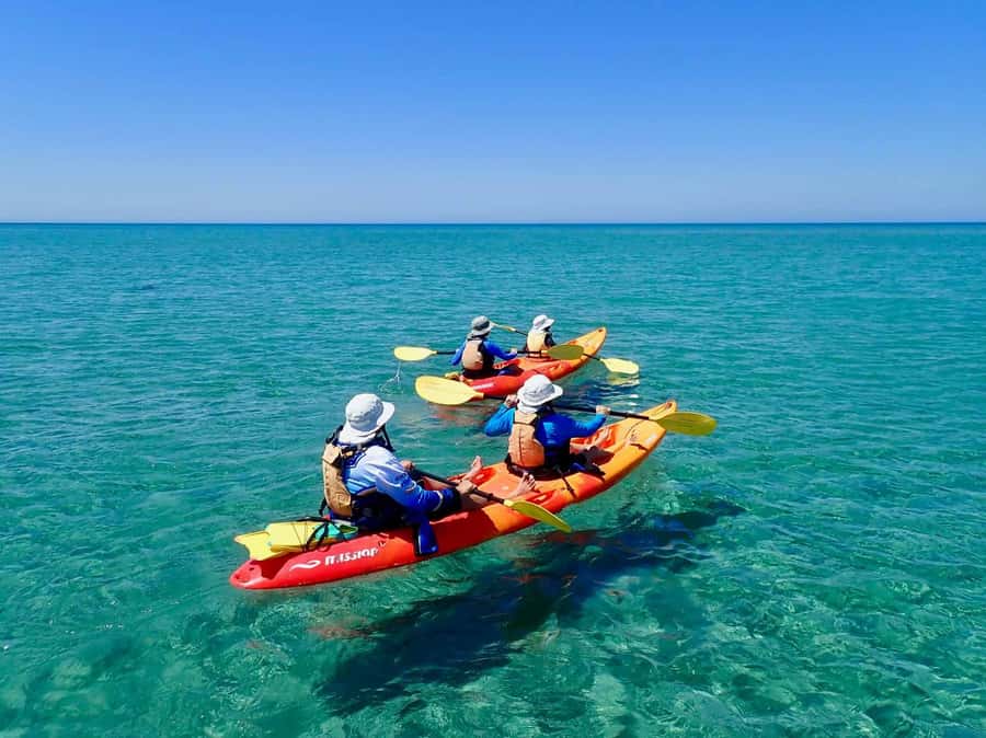 Exmouth: Half Day Turtle Kayak & Snorkel Tour - Getting set up with the kayaks and safety gear