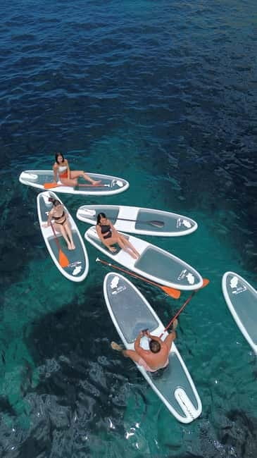 Experience Crystal paddle surf Tours + snorkel - Meeting Alex and getting comfortable on the board