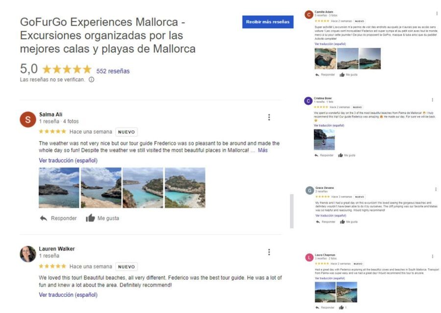 Experinence Cala Agulla / Molto with Paddlesurf and snorkel - Key points at a glance
