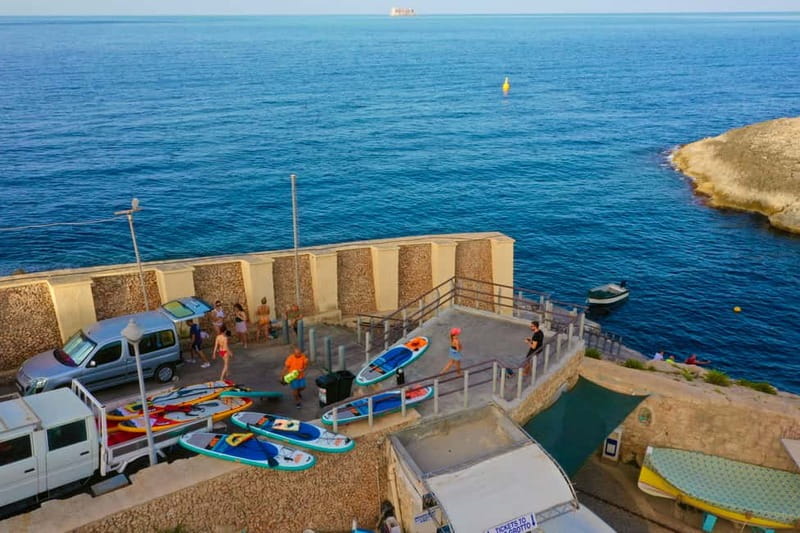 Explore Malta’s Blue Grotto by SUP - Why an early start makes Blue Grotto better