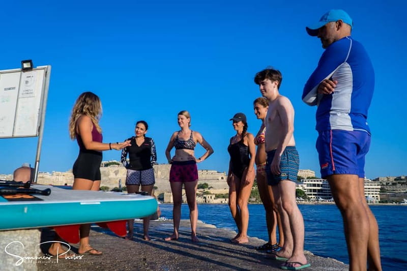 Explore Malta’s Blue Grotto by SUP - Yoga, balance, and the body-mind angle