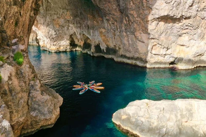 Explore Malta’s Blue Grotto by SUP - Guide quality and the role of Merve