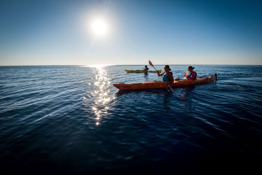 Faliraki: Sunrise Sea Kayaking Experience with Breakfast - What $424 means in real value