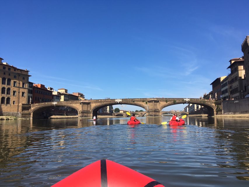 Florence: Ponte Vecchio and City Sights Guided Kayak Cruise - Why the Arno is a smart place to see Florence