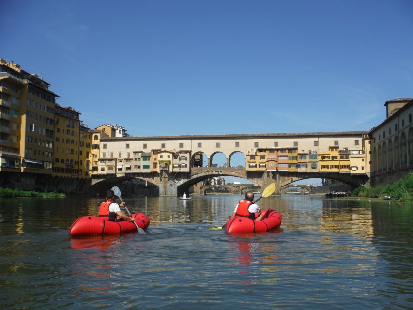 Florence: Ponte Vecchio and City Sights Guided Kayak Cruise - The San Niccolò slide and the wet side of the tour