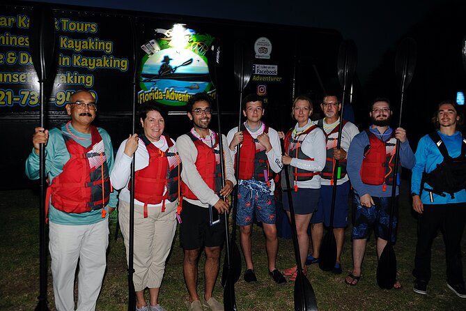 Florida Bioluminescence Clear Kayak tour/ Beacon 42 (Titusville) - The main paddle: look below, around, and above