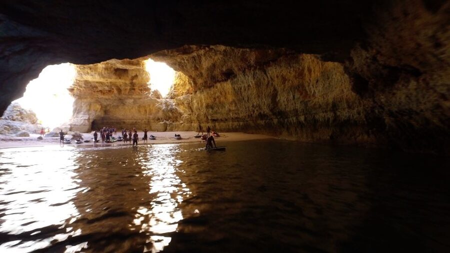 From Albufeira: Benagil Hidden Caves Tour by Kayak - How the guides handle beginners and safety