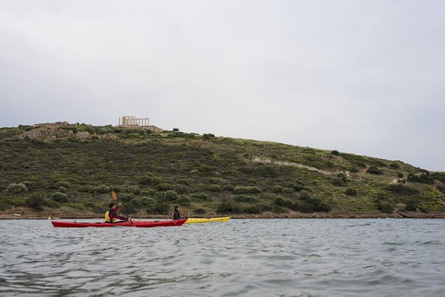 From Athens: Cape Sounion Guided Kayaking Tour with Lunch - Seeing Poseidon’s Temple from the water