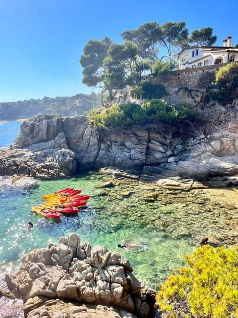 From Barcelona: Costa Brava Kayak & Snorkel Tour with Picnic - Key points before you book