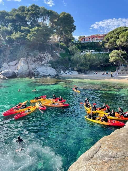 From Barcelona: Costa Brava Kayak & Snorkel Tour with Picnic - Who should book this outing?