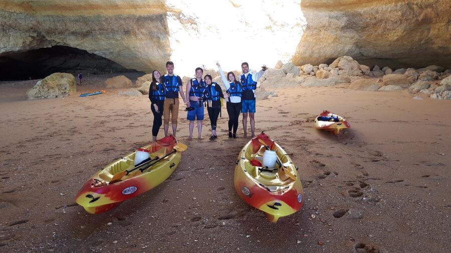 From Benagil: Benagil Caves Kayak Tour - Timing, crowds, and sea conditions