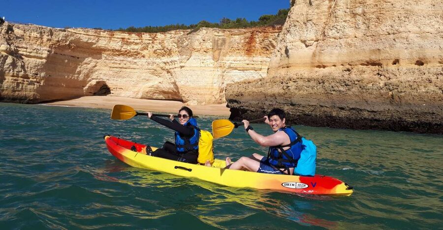 From Benagil: Benagil Caves Kayak Tour - What to bring and how to protect your phone