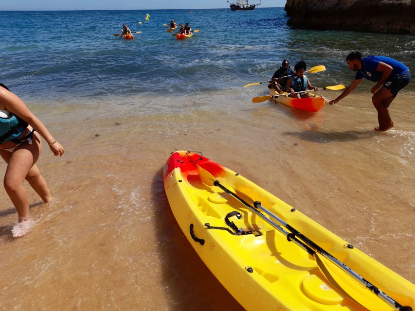 From Benagil: Benagil Caves Kayak Tour - One hour around the Benagil Caves