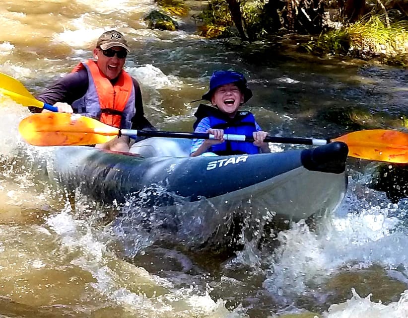 From Cottonwood: Guided Kayaking Tour on the Verde River - Class I and II rapids, with just enough excitement