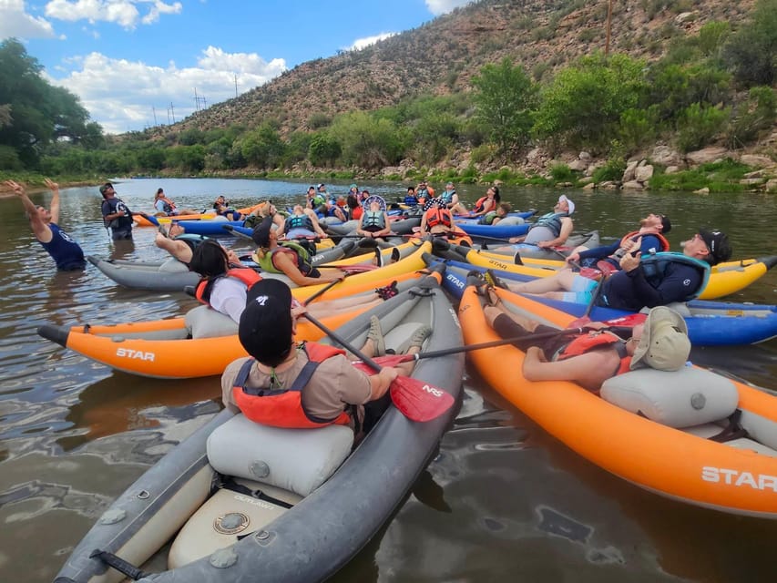 From Cottonwood: Guided Kayaking Tour on the Verde River - Choosing between a single and tandem kayak