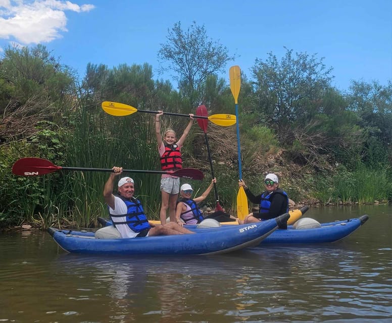 From Cottonwood: Guided Kayaking Tour on the Verde River - What the $103 price really includes