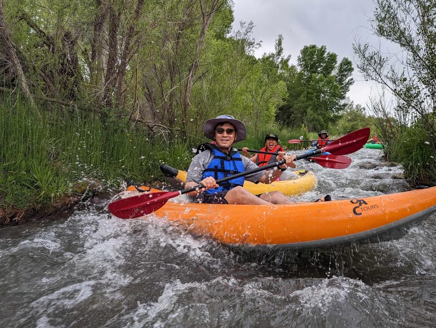 From Cottonwood: Guided Kayaking Tour on the Verde River - A quick shuttle to the Verde River launch point