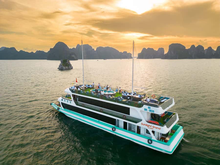 From Hanoi: Ha Long Bay Luxury Day Cruise with Food & Kayak - Lunch on board and what the $26 price really covers