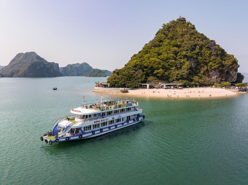 From Hanoi: Halong Bay Day Trip w/ Cave, Island & Kayak - Cruising From Tuan Chau Into Halong Bay