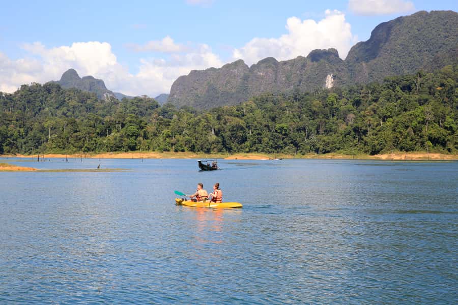 From Khao Lak: Khao Sok & Cheow Lan Lake Tour with Kayaking - Khao Sam Kloe, the classic camera stop
