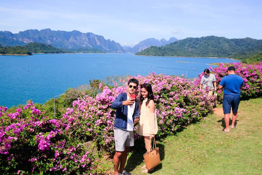 From Khao Lak: Khao Sok & Cheow Lan Lake Tour with Kayaking - The road from Khao Lak to Khao Sok