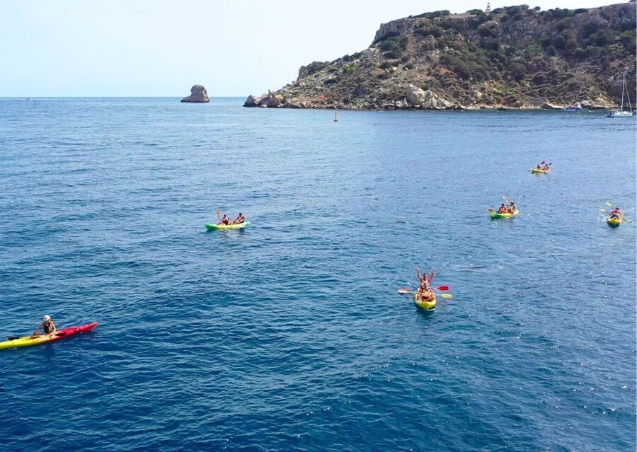 From L'Estartit: Sea Kayaking Tour to the Medes Islands - Leaving Medaventura in L’Estartit
