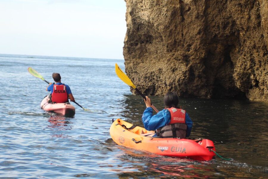 From Lagos: Algarve Coast and Caves by Kayak - Starting from Lagos and getting set up
