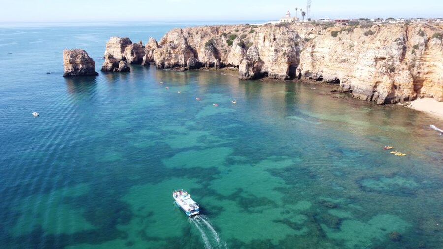 From Lagos: Kayak Experience in Ponta da Piedade - Meeting in Lagos and getting ready
