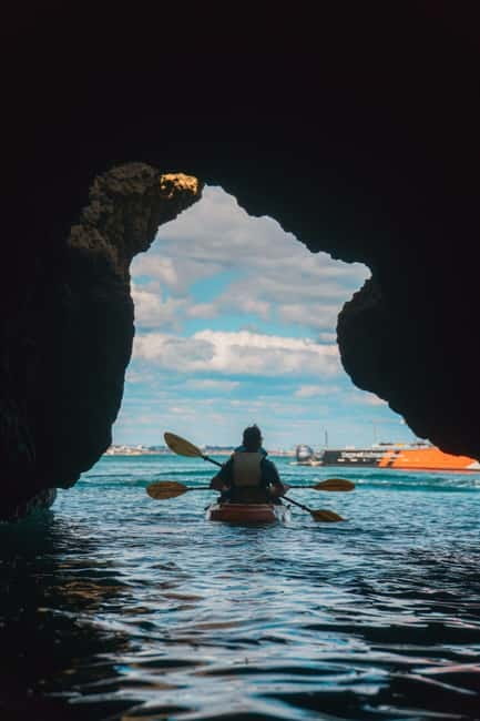 From Lagos: Ponta da Piedade Caves Kayak Tour from Catamaran - Guides who make the difference