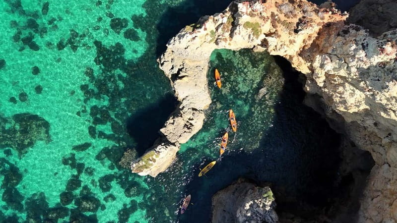 From Lagos: Ponta da Piedade Caves Kayak Tour from Catamaran - What the $37 price delivers