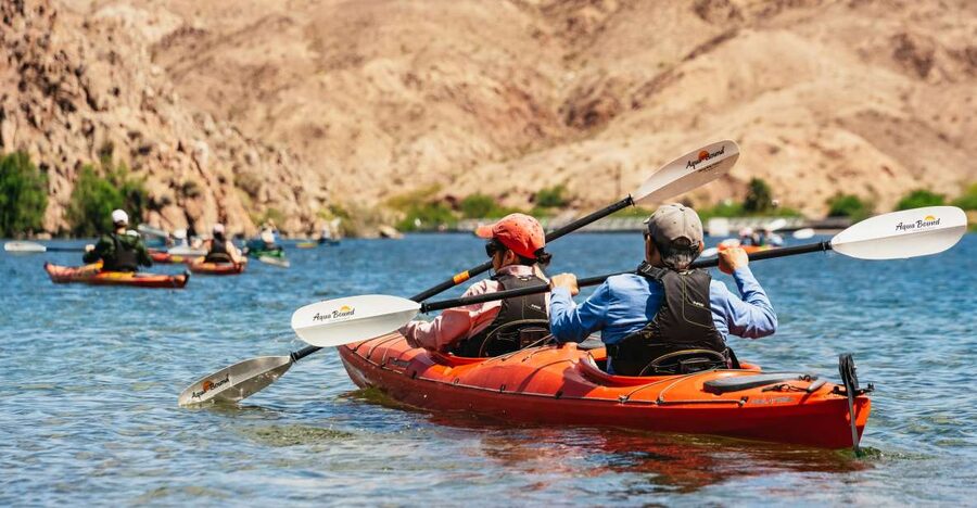 From Las Vegas: Black Canyon Half-Day Kayak Tour - Emerald Cave and the changing green light