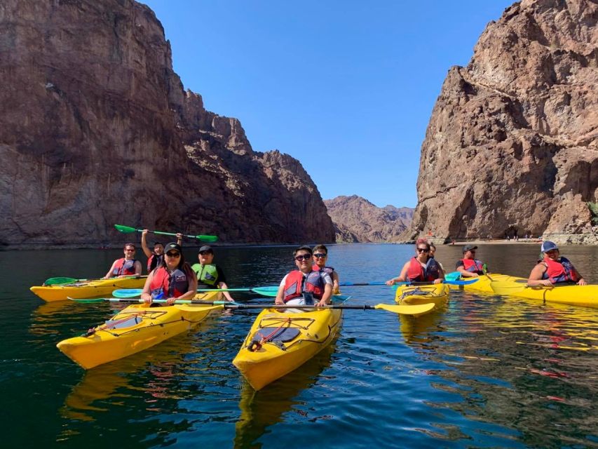 From Las Vegas: Emerald Cave Guided Kayak Tour with Shuttle - Paddling through Black Canyon