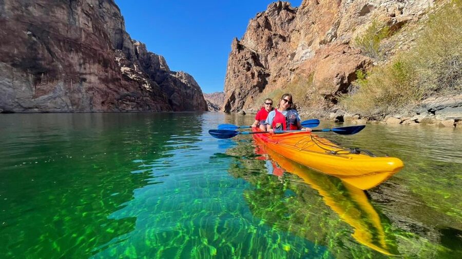 From Las Vegas: Emerald Cave Guided Kayak Tour with Shuttle - Emerald Cave, beautiful but very small
