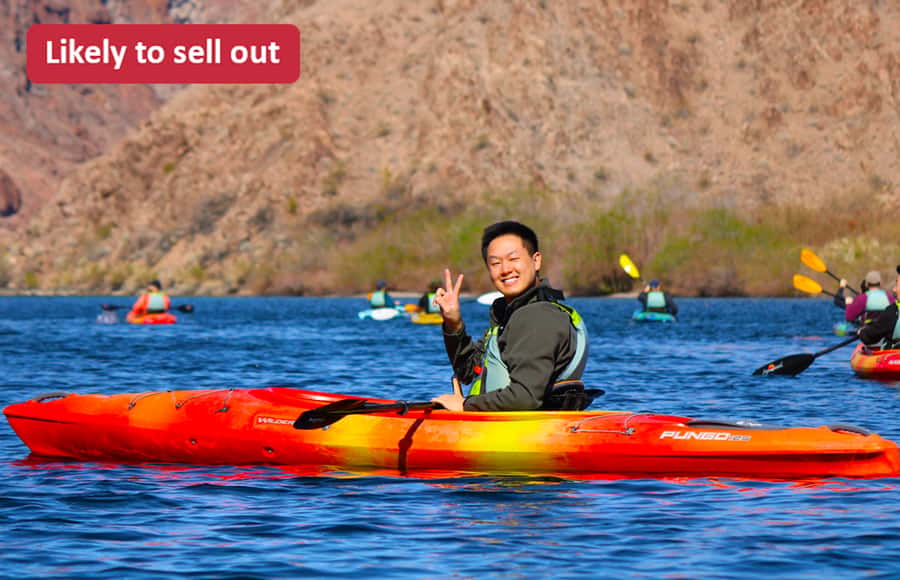 From Las Vegas: Emerald Cave Guided Kayaking Tour - Getting ready at Willow Beach