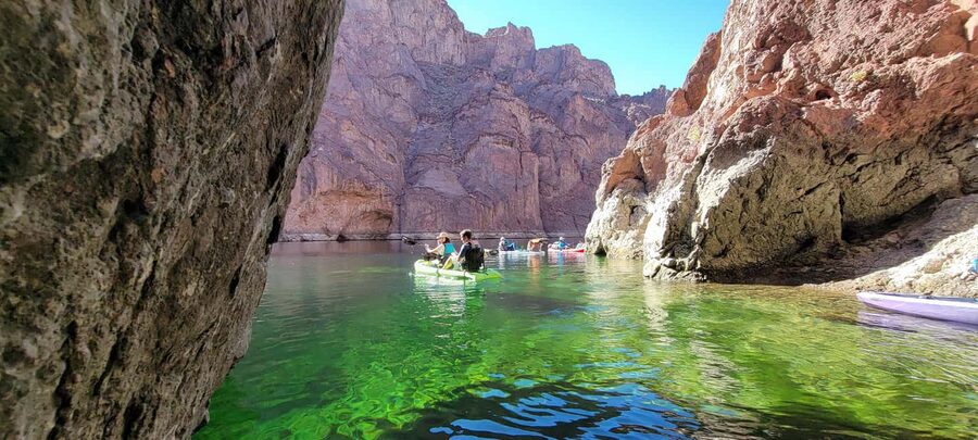 From Las Vegas: Emerald Cave Kayak Tour with Hotel Pickup - Five things to know before you paddle