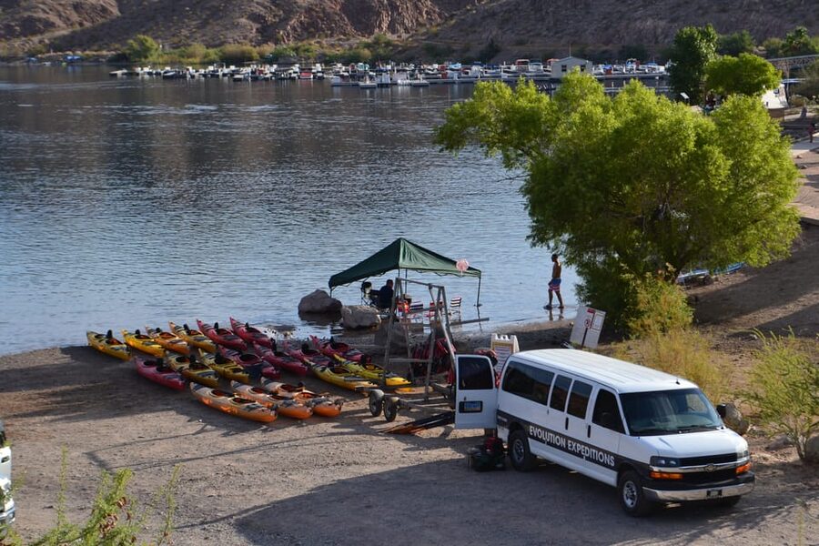 From Las Vegas: Guided Emerald Cave Kayak Tour - A swim stop and a slower pace on the way back
