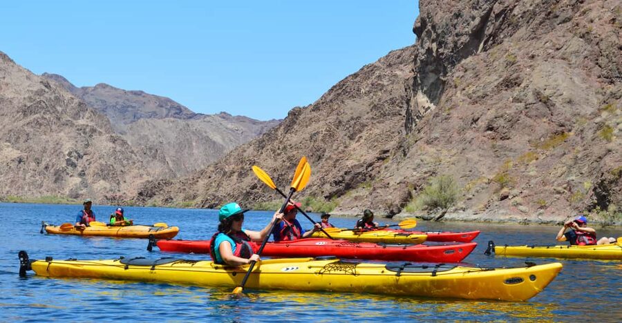 From Las Vegas: Guided Emerald Cave Kayak Tour - Starting at Willow Beach Marina