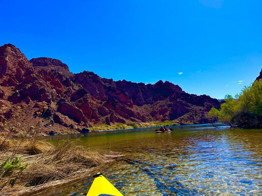 From Las Vegas: Hoover Dam Kayak Trip with 6 Hot Springs - The 30-minute transfer to the Hoover Dam launch