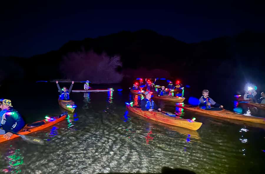 From Las Vegas: Moonlight Kayak Tour on the Colorado River - Leaving the Strip for Willow Beach