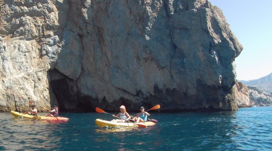 From Málaga: Cliffs of Maro-Cerro Gordo Guided Kayaking Tour - Entering the Cave of the Virgin