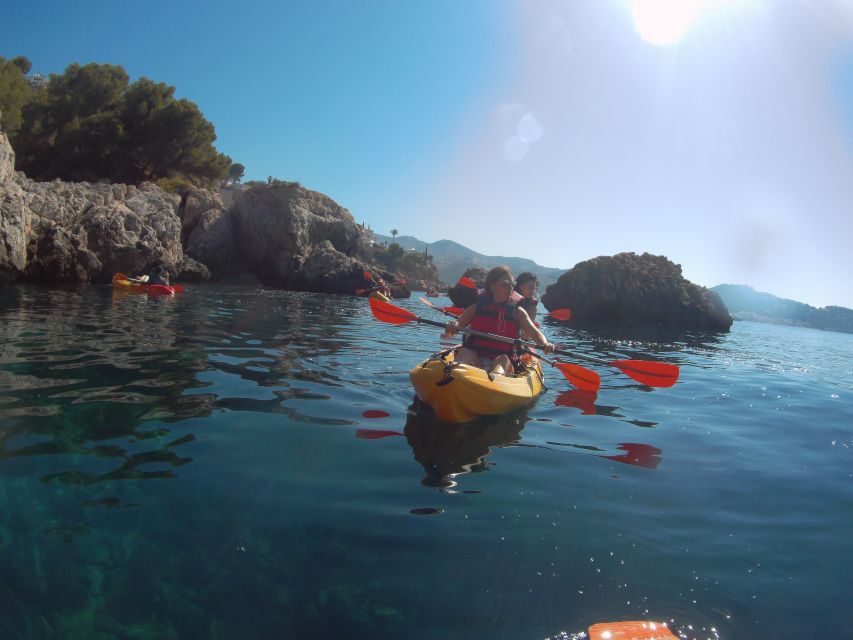 From Málaga: Cliffs of Maro-Cerro Gordo Guided Kayaking Tour - Swimming, wildlife, and the return paddle