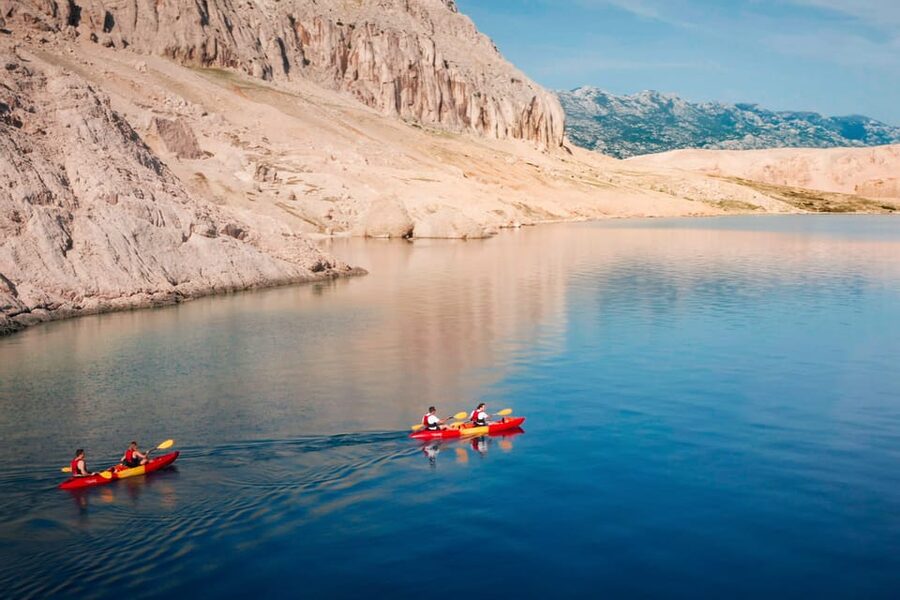 From Metajna/Novalja: Pag Bay Guided Sea Kayaking Tour - Who should book this Pag Bay kayaking trip?